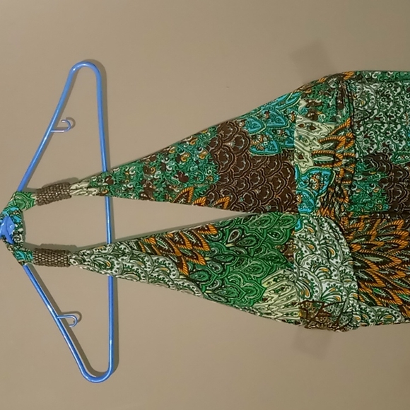 DNLA Sport M Pattern Tie Back Strapless - Picture 3 of 4